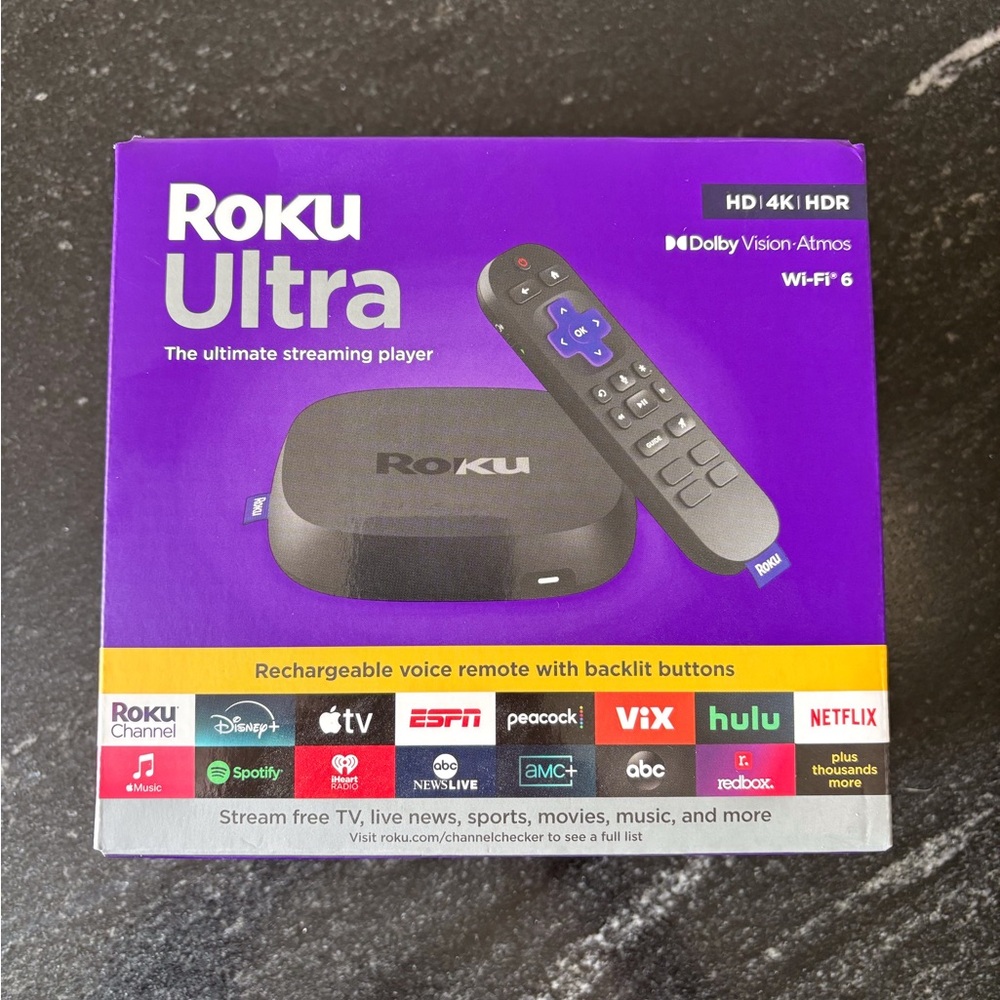 Roku Ultra Streaming Device HD 4K HDR